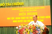 Thẩm định giá VVFC dự Hội nghị quán triệt Nghị quyết Đại hội 12 của Đảng